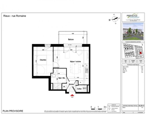 t2 à la vente -   56350  RIEUX, surface 43 m2 vente t2 - UBI433569182